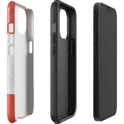 Canada Flag Distressed iPhone 14 Plus Impact Case